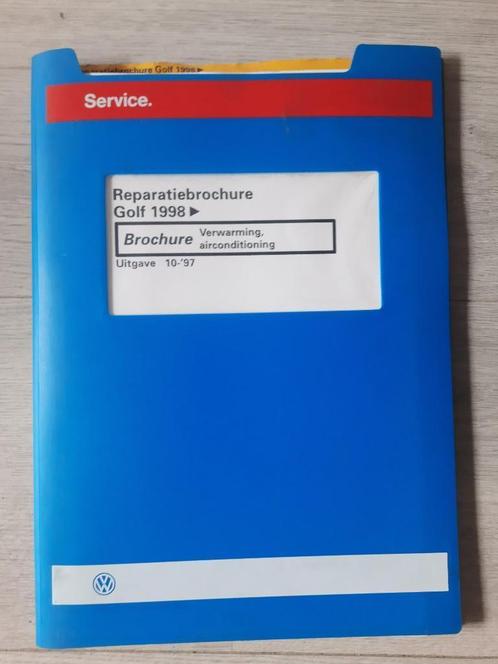 Werkplaatsboek Vw Golf 4 + Bora Airco + verwarming, Boeken, Auto's | Boeken, Gelezen, Volkswagen, Ophalen of Verzenden