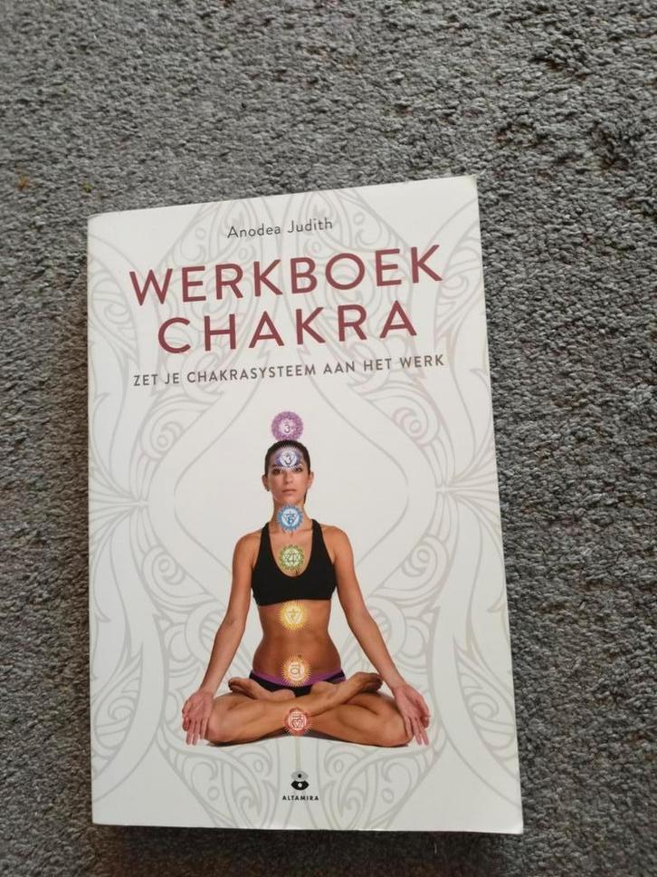 Anodea Judith - Werkboek chakra, Boeken, Wetenschap, Zo goed als nieuw, Sociale wetenschap, Ophalen of Verzenden