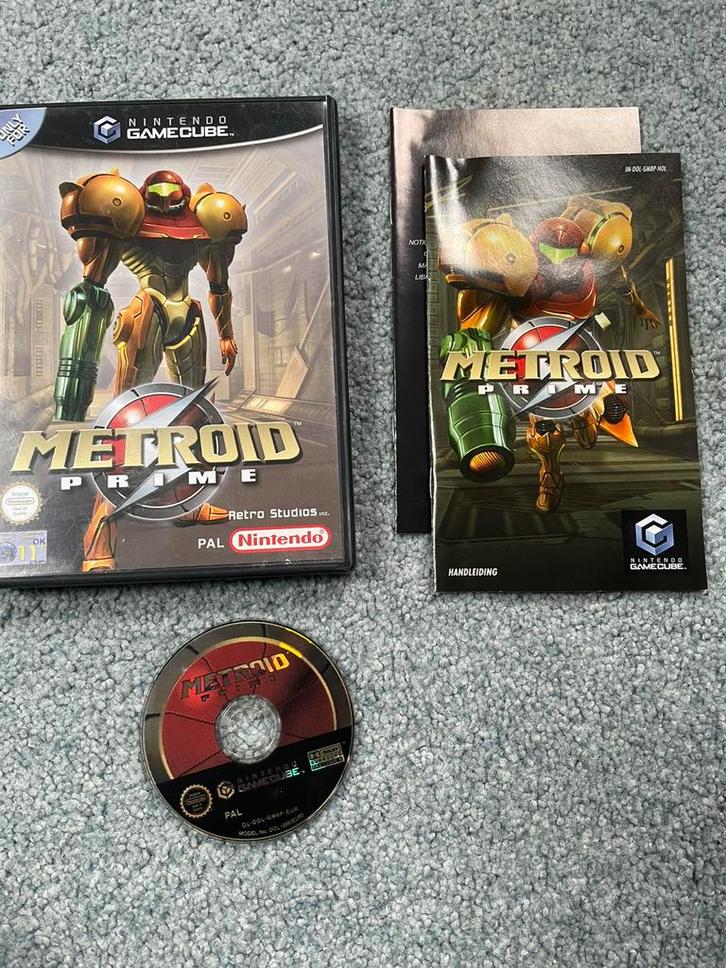 Metroid Prime met garantie, Spelcomputers en Games, Games | Nintendo GameCube, Zo goed als nieuw, Avontuur en Actie, 1 speler