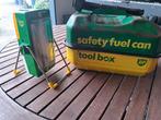 Bp vintage pechset noodset jerrycan pechlamp, Ophalen of Verzenden