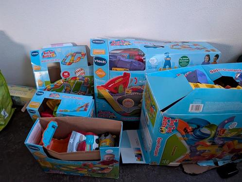 Vtech toet toet auto's - 5 sets, Kinderen en Baby's, Speelgoed | Educatief en Creatief, Gebruikt, Bouwen, Ophalen