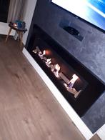 Bio ethanol sfeerhaard Xtra Large 4 branders ZWART., Huis en Inrichting, Haarden, Ophalen, Zo goed als nieuw, Overige soorten