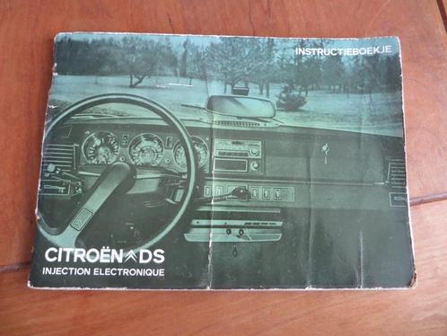 Instructieboek Citroen DS Injection Electronique 12-1972, Auto diversen, Handleidingen en Instructieboekjes, Ophalen of Verzenden