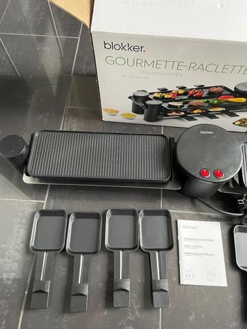 Gourmette - Raclette voor 8 personen - zo goed als nieuw beschikbaar voor biedingen