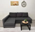 Hoekbank / Slaapbank - Bezorging mogelijk, 125 cm of meer, Ophalen of Verzenden, Zo goed als nieuw, Stof