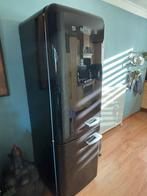 Smeg koel vriescombinatie zwart FAB32LNEN1, Witgoed en Apparatuur, Koelkasten en IJskasten, Ophalen, 200 liter of meer, Met aparte vriezer