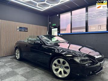 BMW 6-serie Cabrio 650i High Executive 2 Eig navi yongtimer  beschikbaar voor biedingen