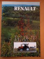 Folder Renault tractor M & P, Ophalen of Verzenden, Gelezen, Tractor en Landbouw