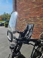 Bobike baby seat met stuurtje en windscherm, Voetsteuntjes, Bobike voorzitje, Ophalen of Verzenden, Zo goed als nieuw