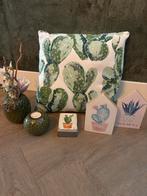 Leuk cactus decoratie setje, Huis en Inrichting, Woonaccessoires | Overige, Ophalen of Verzenden, Zo goed als nieuw