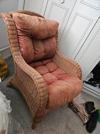 Rotan stoel / feautuil, Huis en Inrichting, Banken | Sofa's en Chaises Longues, Ophalen, Gebruikt, Eenpersoons, 75 tot 100 cm