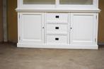 Houten Witte buffetkast 40014, Ophalen of Verzenden, Gebruikt, 25 tot 50 cm, 200 cm of meer
