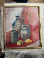 Schilderij met mooie lijst, Antiek en Kunst, Kunst | Schilderijen | Klassiek, Ophalen