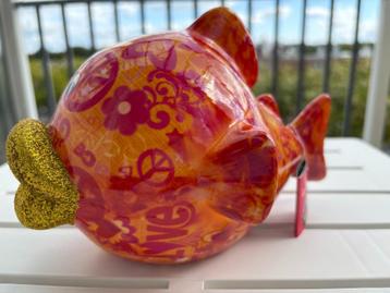 Spaarpot – Fish Kelly (M) – Kleurrijk, Uniek Nieuw! €24 beschikbaar voor biedingen