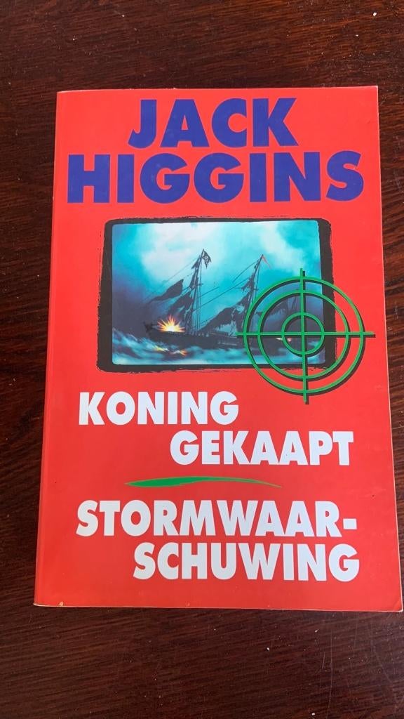 Jack Higgins - Koning gekaapt - Stormwaarschuwing, Ophalen of Verzenden