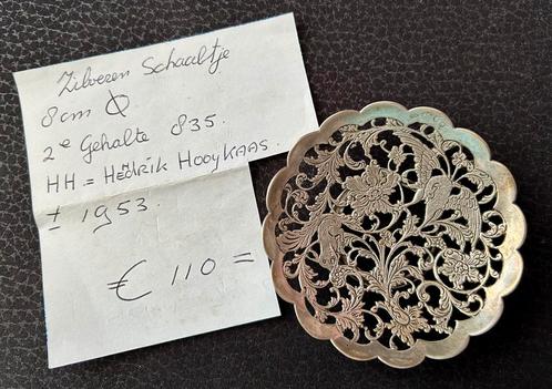 Zilveren schaaltje Hendrik Hooikaas 1953, Antiek en Kunst, Antiek | Goud en Zilver, Zilver, Ophalen