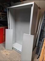 Stalen Wandkast stelling kast voor hobby of garage ruimte, Ophalen
