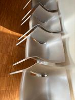 4 Grijze Dr. No Stoelen - Philippe Starck Design, Ophalen, Kunststof, Gebruikt, Vier