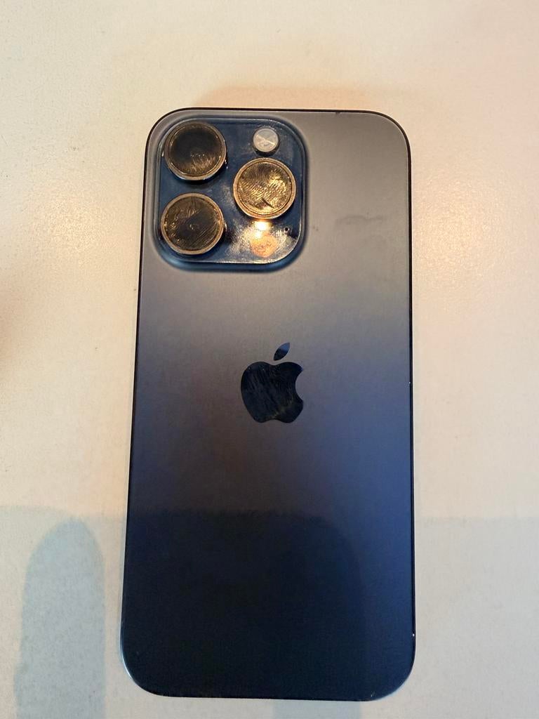 Iphone 15 pro 128gb, 128 GB, Blauw, Ophalen of Verzenden, Zo goed als nieuw