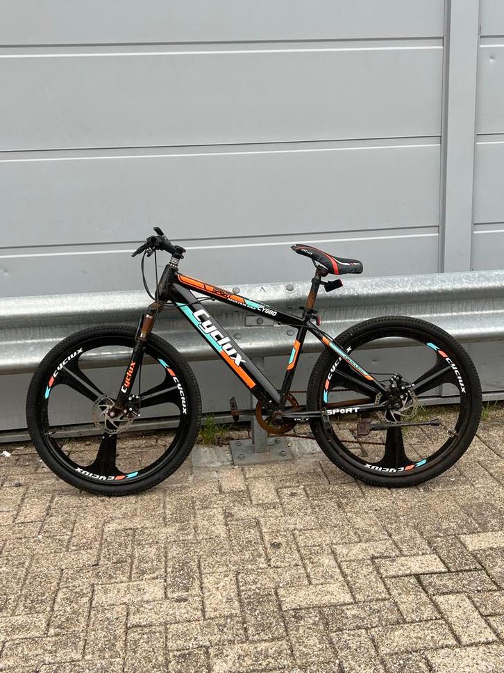 Cyclux Mountainbike - 7 Versnellingen, Fietsen en Brommers, Fietsen | Mountainbikes en ATB, Gebruikt, Heren, Overige merken, 49 tot 53 cm