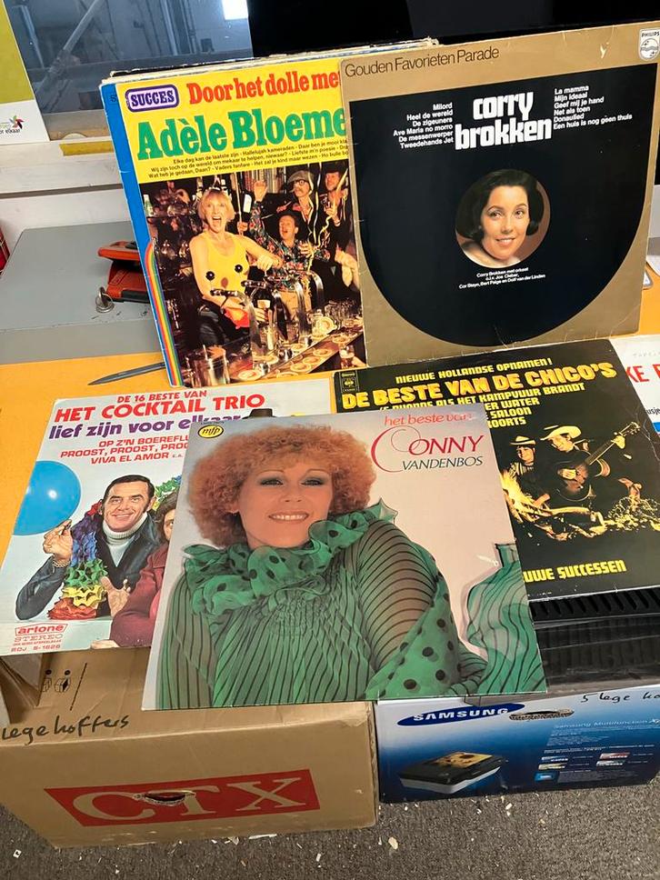 4 LP's Nederlandstalig - Bloemendaal, Brokken, e.a., Cd's en Dvd's, Vinyl | Overige Vinyl, Gebruikt, 12 inch, Ophalen of Verzenden