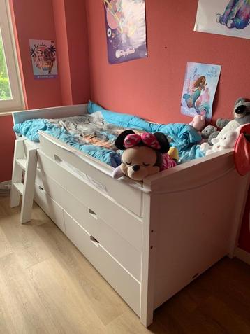 Wit kinderbed excl matras 