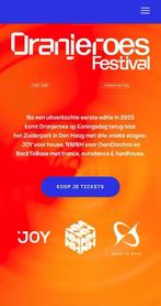 Oranjeroes Festival Koningsdag 27 april, Twee personen, Cadeaubon