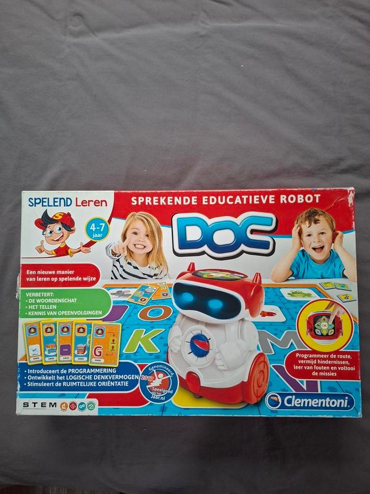 Clementoni DOC Robot - Educatief Speelgoed, Kinderen en Baby's, Speelgoed | Educatief en Creatief, Zo goed als nieuw, Elektronica