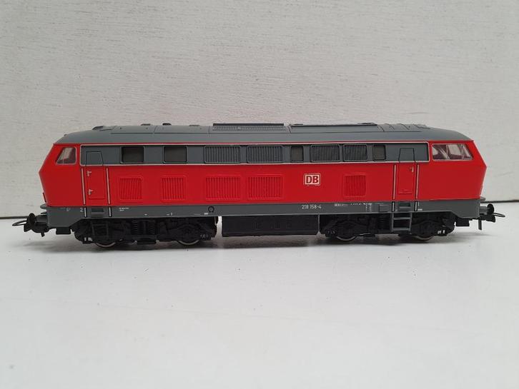 ROCO H0 Dieselloc 218 158-4 DIGITAAL gelijkstroom, Hobby en Vrije tijd, Modeltreinen | H0, Gebruikt, Locomotief, Gelijkstroom
