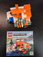 Lego 21178 Minecraft vos, Ophalen of Verzenden, Gebruikt, Complete set, Lego
