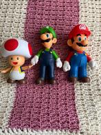 Kunstof poppen Mario luigi en toad, Ophalen of Verzenden, Zo goed als nieuw