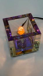 Icecube kubus lamp iriserend regenboog Nachtmann Leuchten, ., Design, Ophalen of Verzenden, Zo goed als nieuw