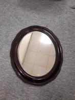 Antieke ovaal spiegel, Ophalen of Verzenden, Ovaal, Minder dan 50 cm