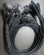 10 stuks 220Volt kabel C5 met Schuko stekker haaks, 2.5 mtr, Ophalen, Nieuw