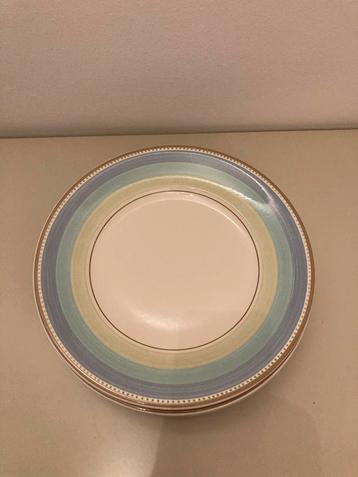 6 stuks Villeroy & Boch Switch Beach-House Wave Dinerbord beschikbaar voor biedingen