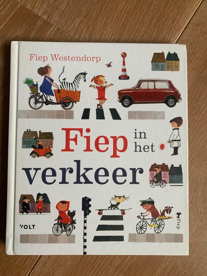 Fiep Westendorp - Fiep in het verkeer, Boeken, Kinderboeken | Jeugd | onder 10 jaar, Zo goed als nieuw, Non-fictie, Ophalen of Verzenden