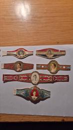 Sigarenbanden Wilhelmina, Verzamelen, Rookartikelen, Aanstekers en Luciferdoosjes, Ophalen, Zo goed als nieuw, Sigarenbandjes