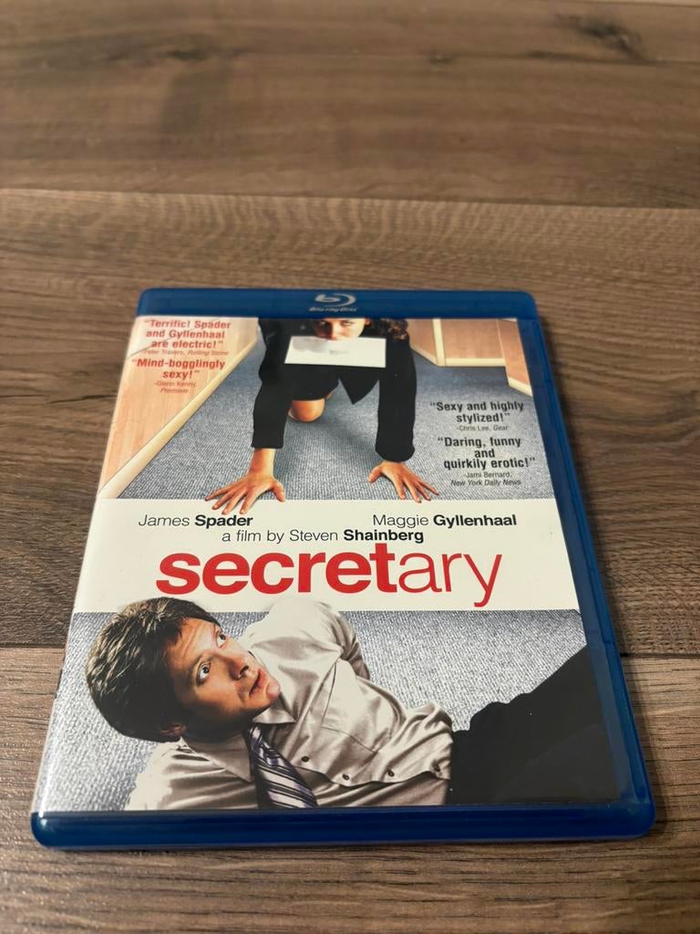 Secretary blu ray engels ondertiteld, Ophalen of Verzenden, Zo goed als nieuw, Actie