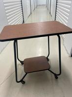 Vintage tavel, Huis en Inrichting, Tafels | Salontafels, Ophalen, 50 tot 100 cm, Zo goed als nieuw, Minder dan 50 cm