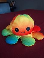 Octopus mood pluche knuffel reversible omkeerbaar regenboog, Kinderen en Baby's, Speelgoed | Knuffels en Pluche, Ophalen of Verzenden