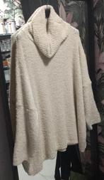 Nieuwe dames koltrui grote maten 1 maat creme beige, Ophalen of Verzenden, Nieuw, Beige
