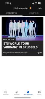 BTS tickets brussel D1, Twee personen