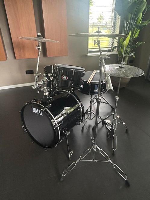 Natal silent oefen drumstel, Muziek en Instrumenten, Drumstellen en Slagwerk, Zo goed als nieuw, Overige merken, Ophalen