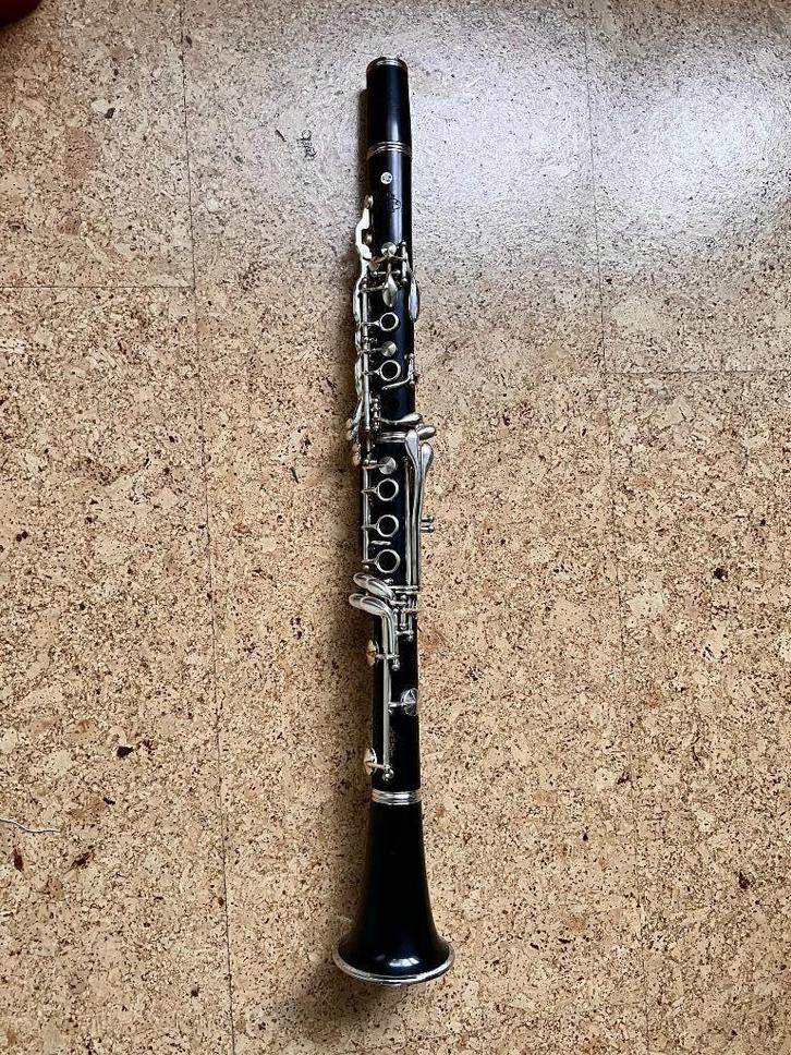 Bes klarinet Le Blanc Paris, Muziek en Instrumenten, Blaasinstrumenten | Klarinetten, Gebruikt, Bes-klarinet, Hout, Met koffer