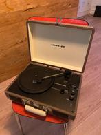 Crosley CR8005D-TW Koffer Platenspeler - Bruin, Ophalen, Gebruikt, Platenspeler, Overige merken