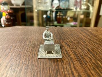 Zilver Miniatuur | De Slager  beschikbaar voor biedingen