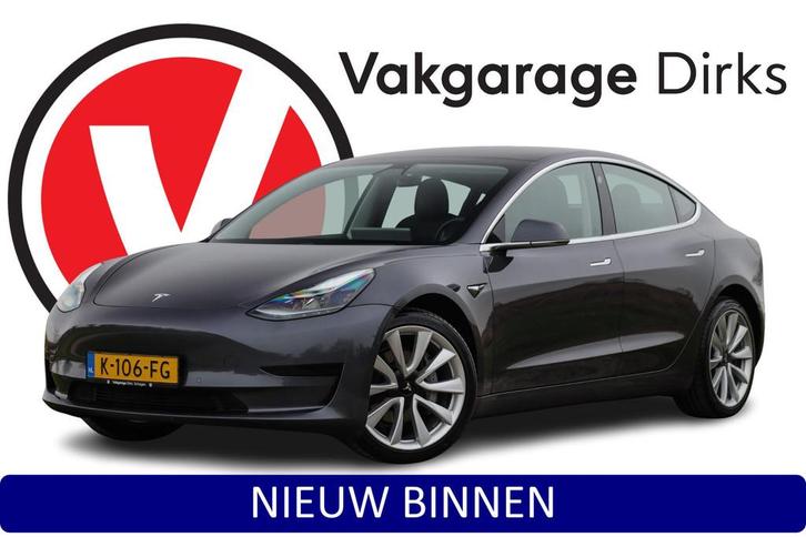 Tesla Model 3 Standard Range Plus LFP 60 kWh ✅ 19 Inch ✅, Auto's, Tesla, Bedrijf, Te koop, Model 3, ABS, Achteruitrijcamera, Adaptive Cruise Control