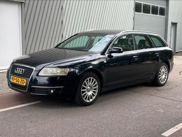 Audi A6 2.4 V6 130KW Avant AUT 2006 Zwart beschikbaar voor biedingen