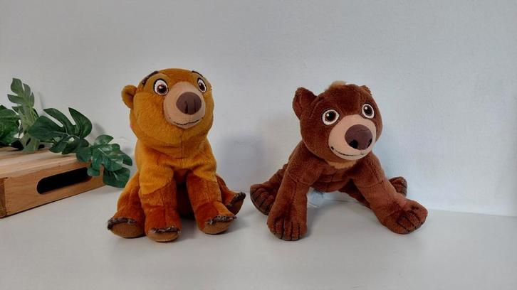 Brother bear Disney knuffels, Verzamelen, Disney, Zo goed als nieuw, Beeldje of Figuurtje, Ophalen of Verzenden
