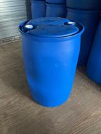 200L vat / 200L ton blauw, regenton partij, Tuin en Terras, Regentonnen, 150 liter of meer, Ophalen, Zo goed als nieuw, Kunststof